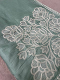 Premium Soft Organza Saree With Embroidery