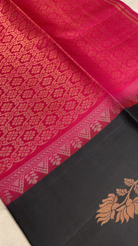 Pure mix Kanjeevaram silk saree