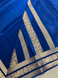 Pure Mix Mysore Crepe Silk Saree- 902032 Navy blue