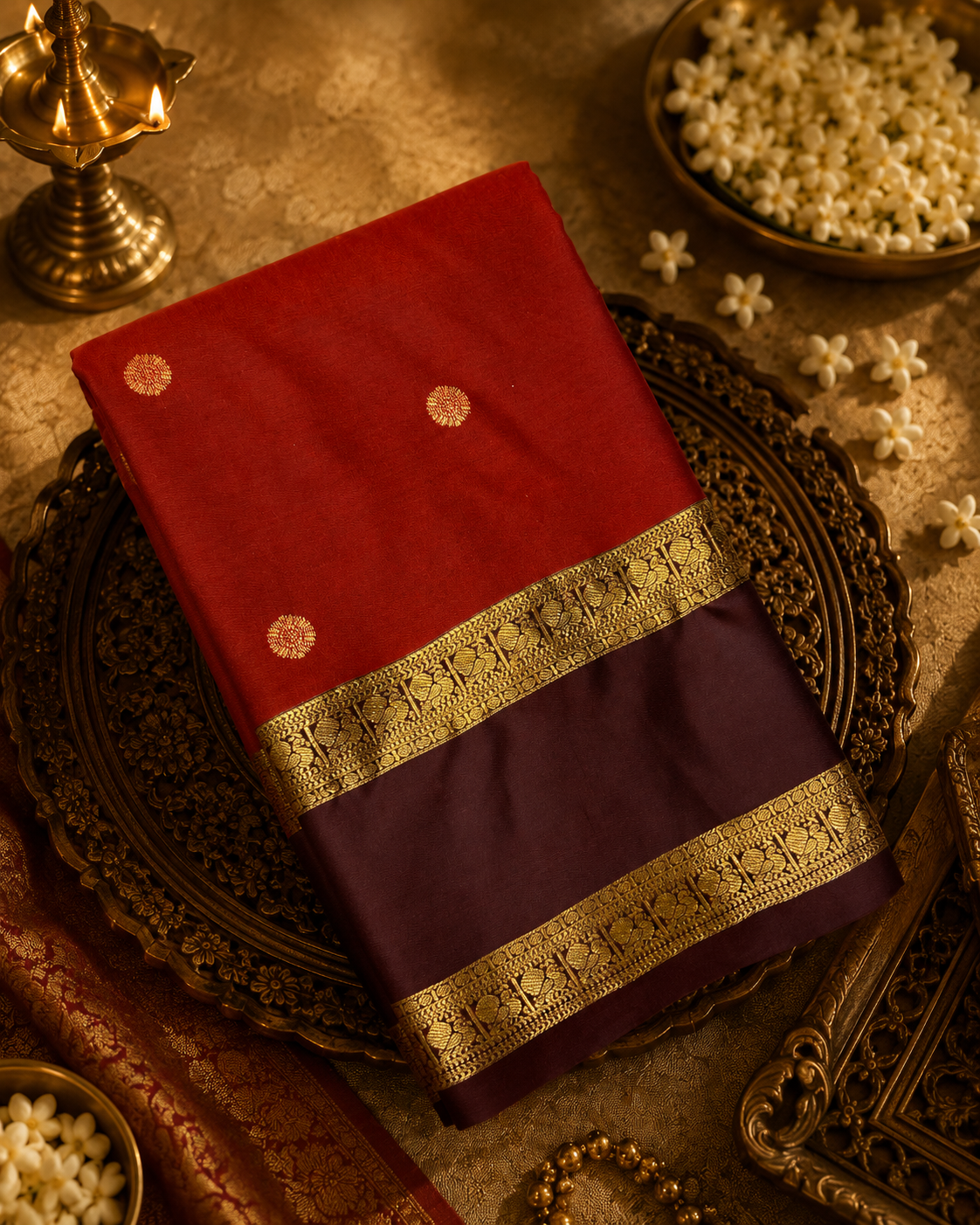 Premium Semi Kanchipuram Silk Saree