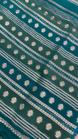 Pure Chinnon Saree💫
