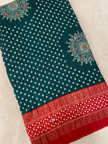 Premium Semi Gajji Modal Silk Saree