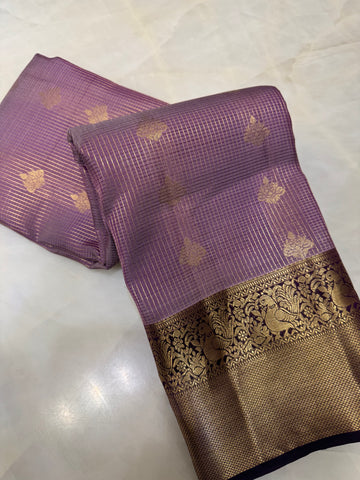 Pure mix Kanjeevaram silk saree