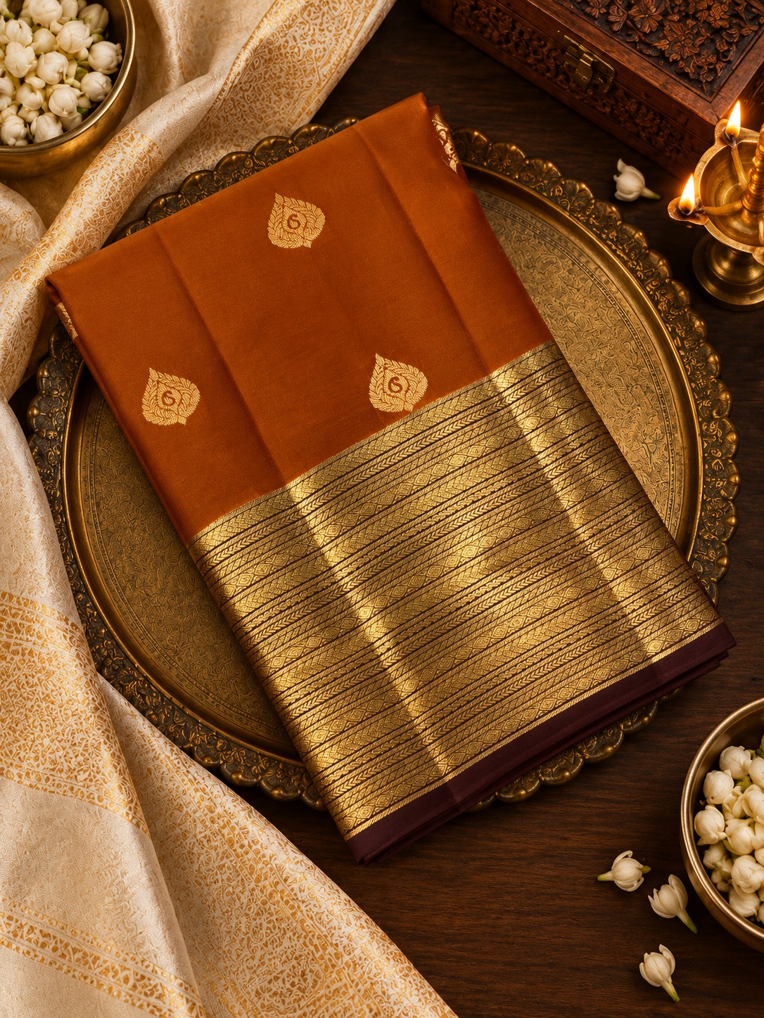 Pure Kanjeevaram Silk Saree-PS2323