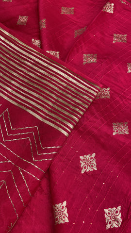 Premium Organza With Embroidery Saree