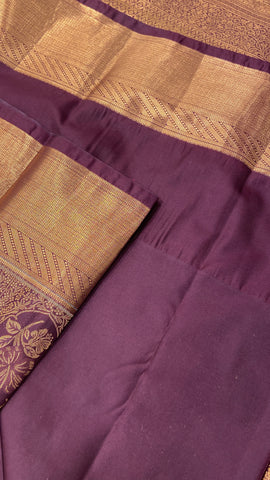 Premium Bridal Semi Kanchipuram Silk Saree🩵