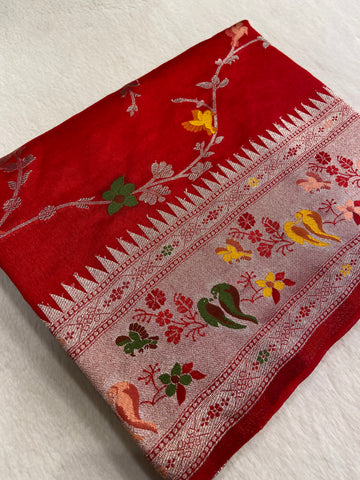 Premium Semi Mashru Silk Saree✨