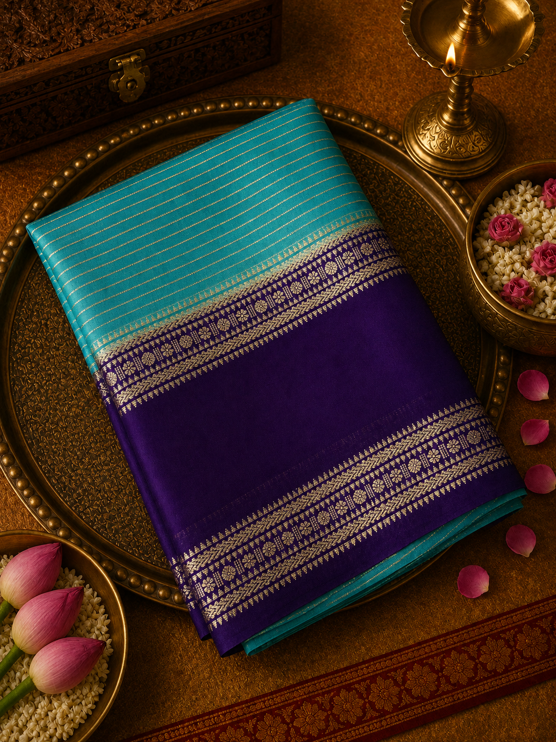 Premium Chanderi Silk Saree