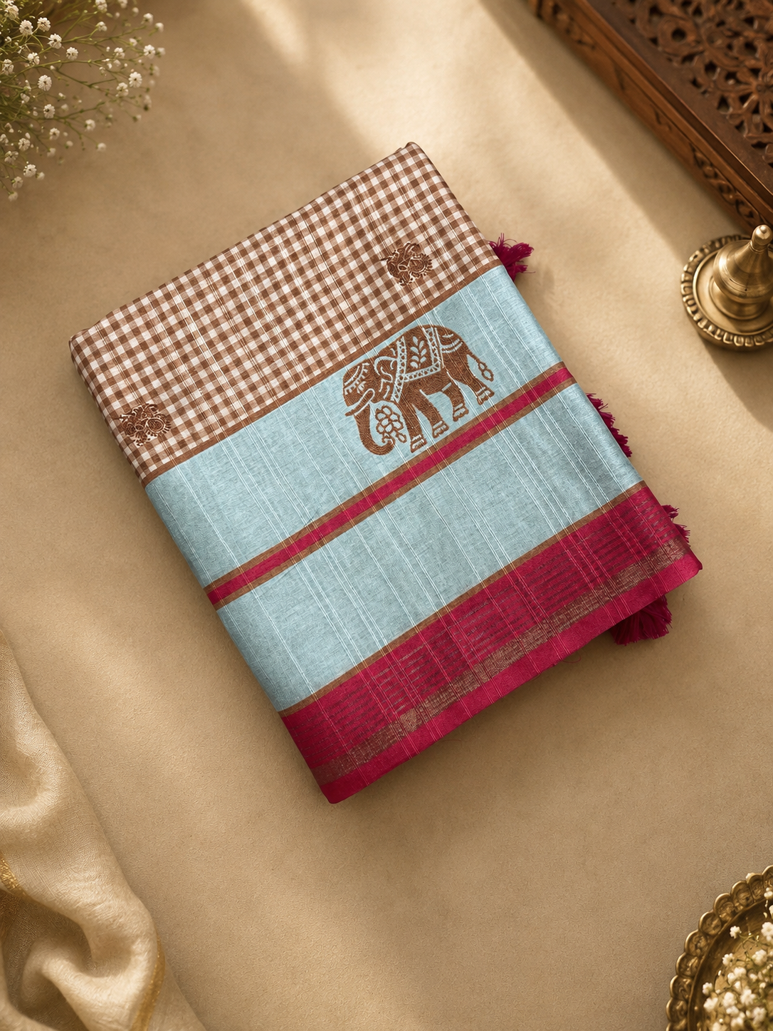 Premium Tassar Saree