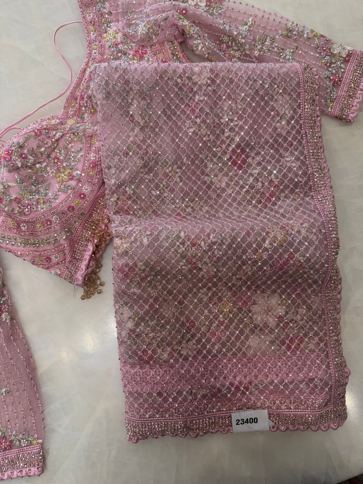 Premium Cocktail saree with stitched blouse