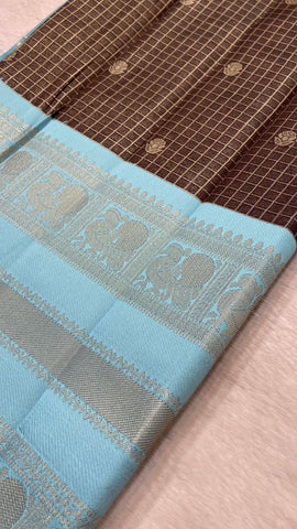 Semi Kanchipuram Silk Saree