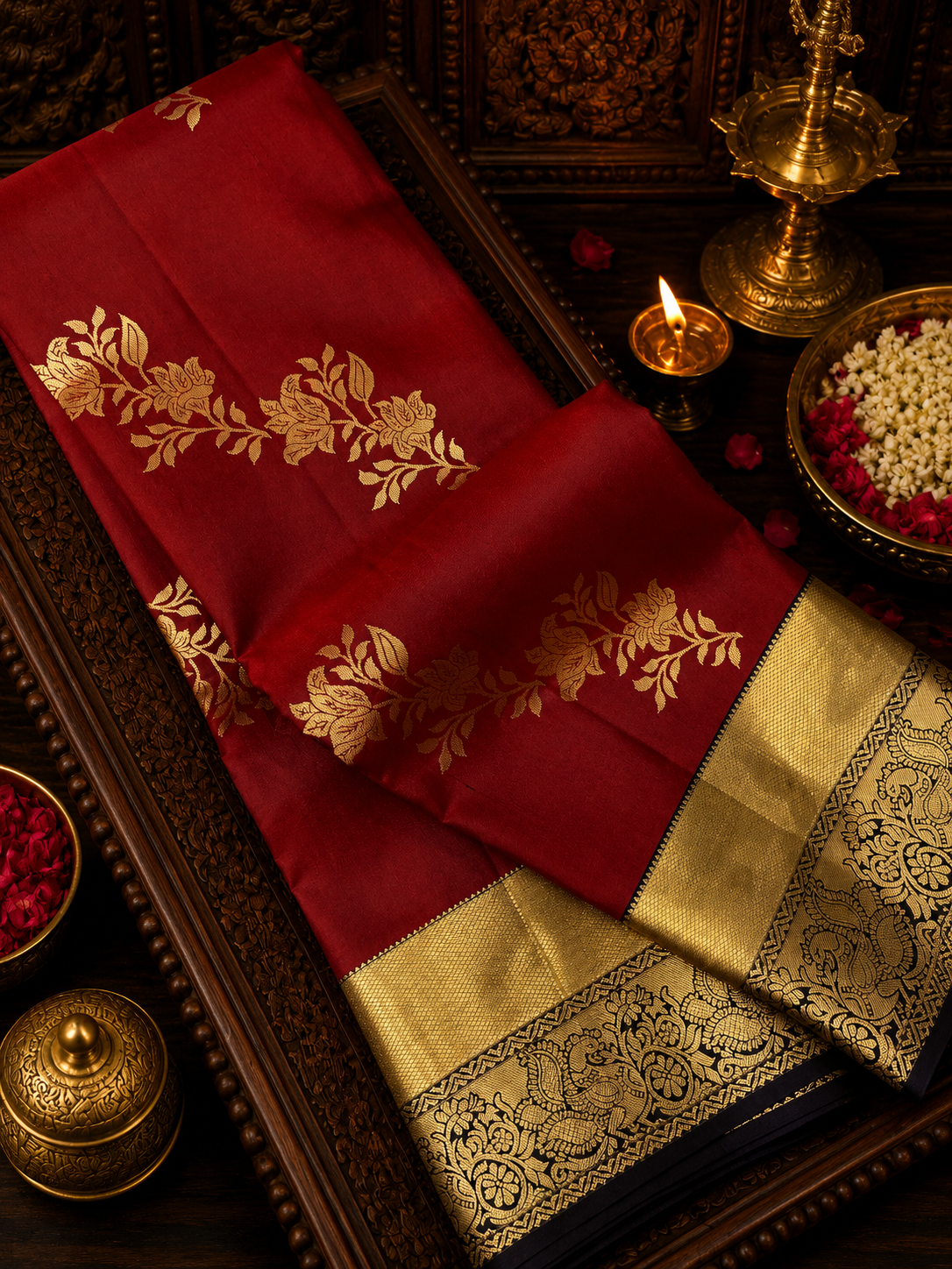 Pure Kanjeevaram Silk Saree