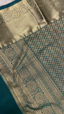 Half Mix Kanjeevaram Silk Saree