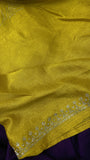 Pure Chinnon Saree
