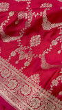 Premium Banarasi Crepe Satin Silk Saree