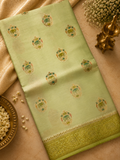 Premium Crepe Satin Silk Saree