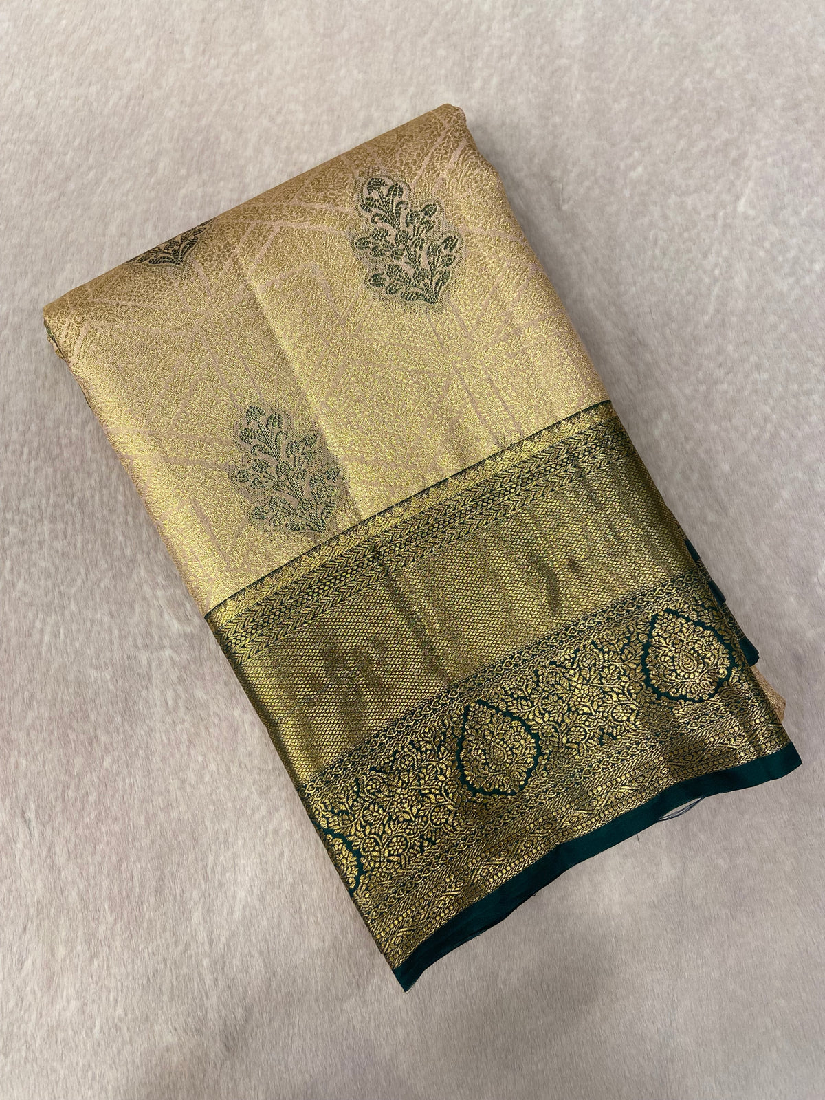 Bridal Semi Tissue Silk Saree
