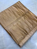 Premium quality semi tissue kanjeevaram silk saree- 902695 Off white