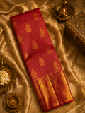Pure 1G zari handloom Kanjeevaram silk saree- Silk mark certified