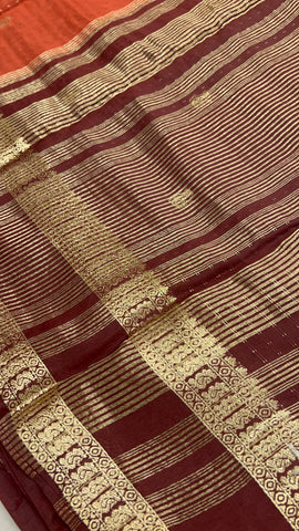 Premium Semi Chanderi Saree