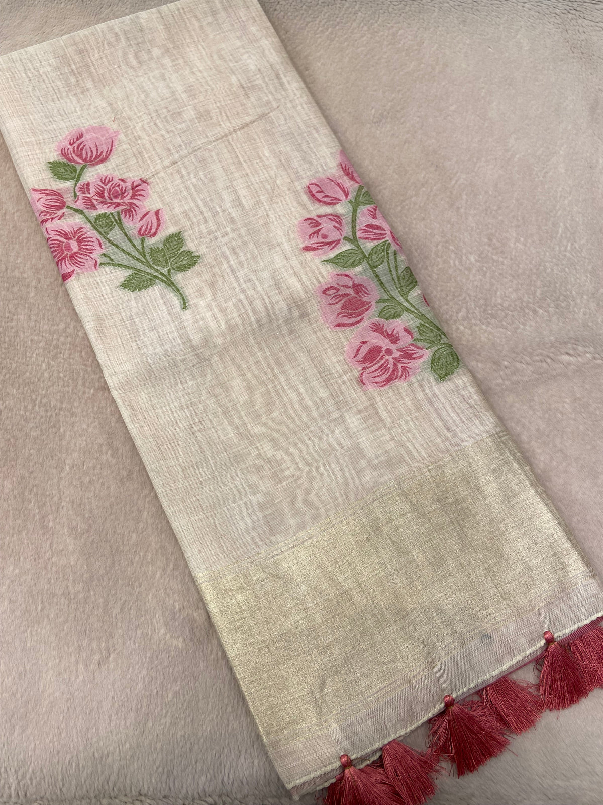 Premium Jamdhani Cotton Saree