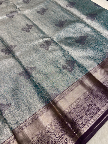 Bridal Tissue Semi Silk Saree