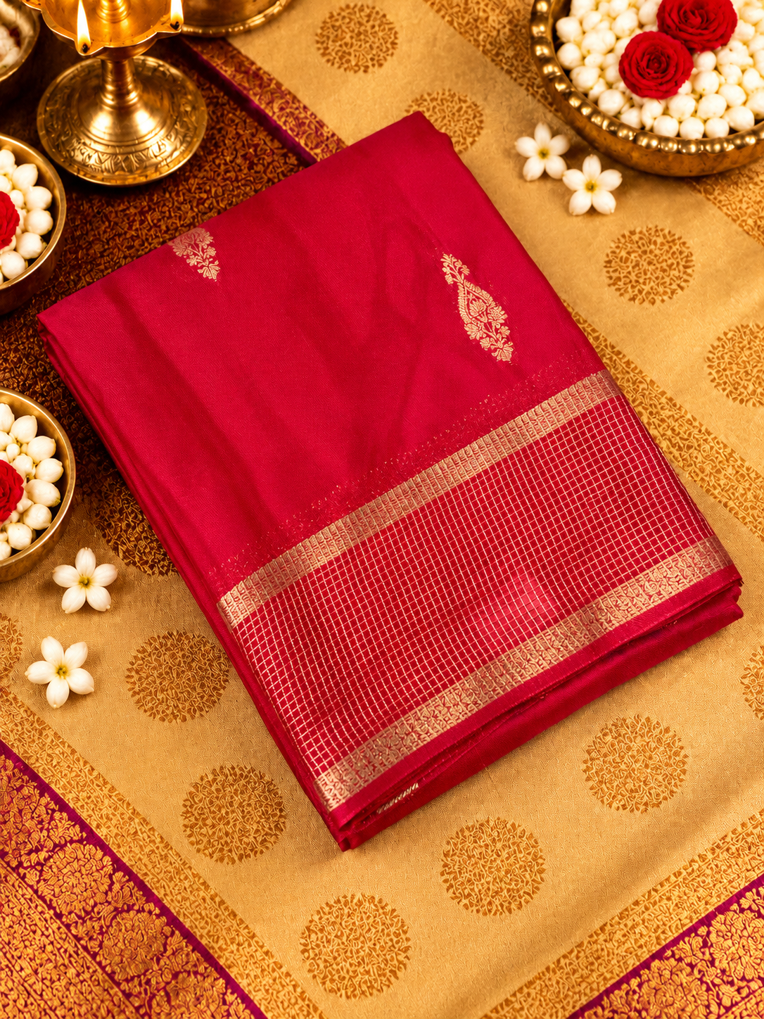 Pure Crepe Chinnon Saree💗 - 902971