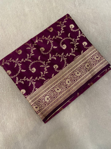 Premium Crepe Satin Silk Saree