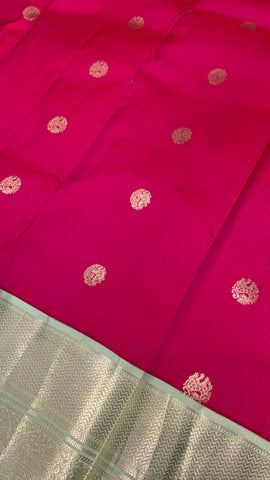 Pure Kanjeevaram silk mark certified saree