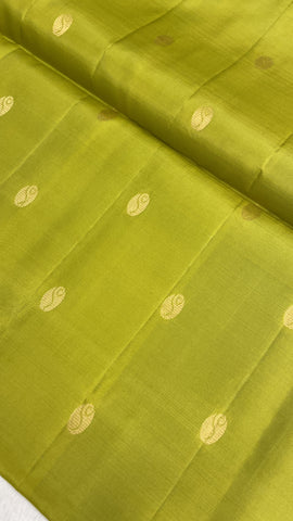 Half Mix Kanjeevaram Soft Silk Saree