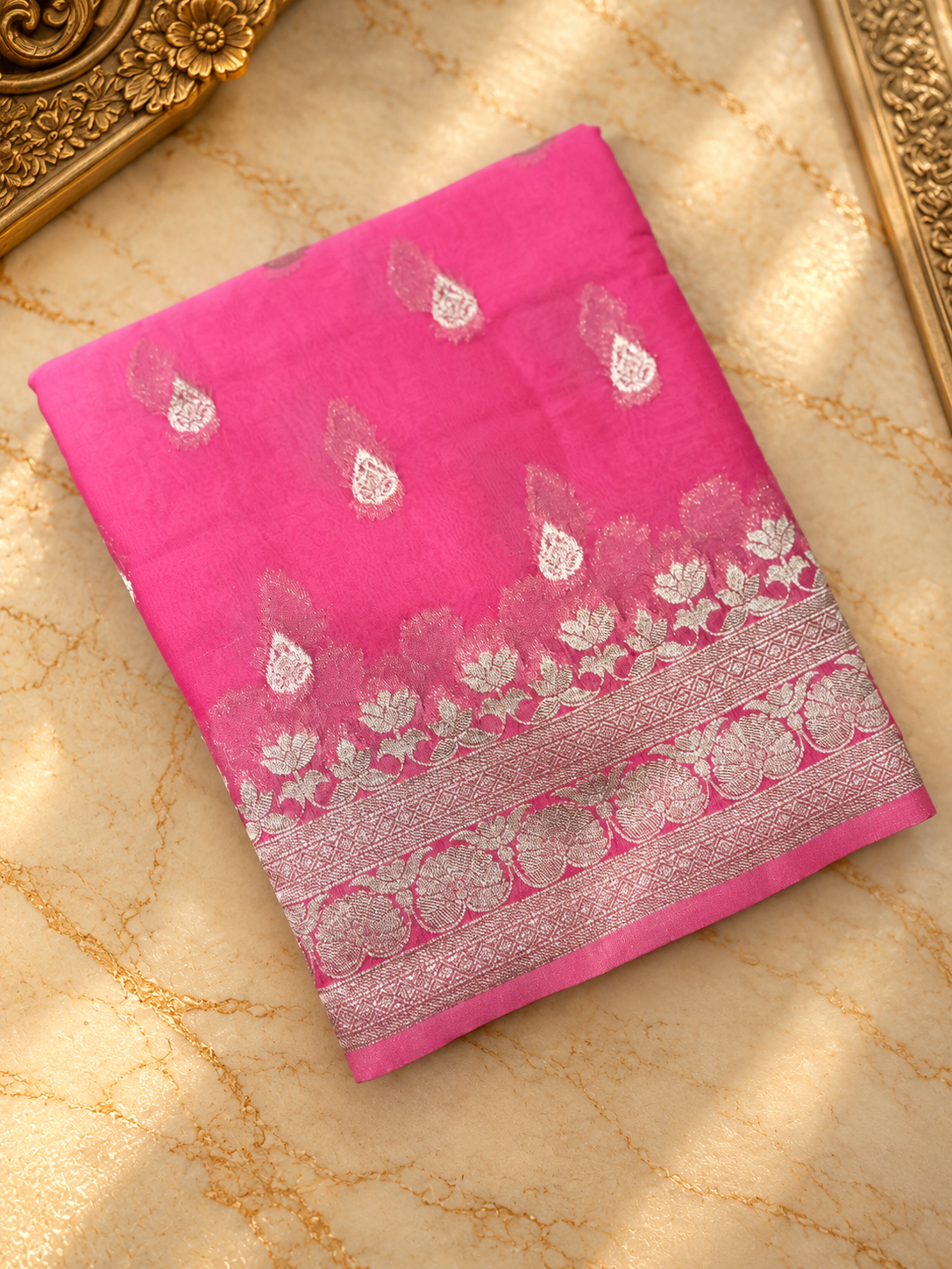 Pure Mix Chiffon Saree - 902703