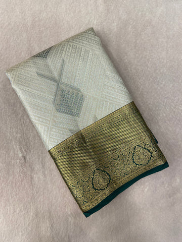 Bridal Semi Tissue Silk Saree