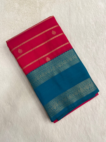 Mini kanchi Silk Saree