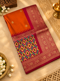 Premium Russian Crepe Silk Saree - 902376