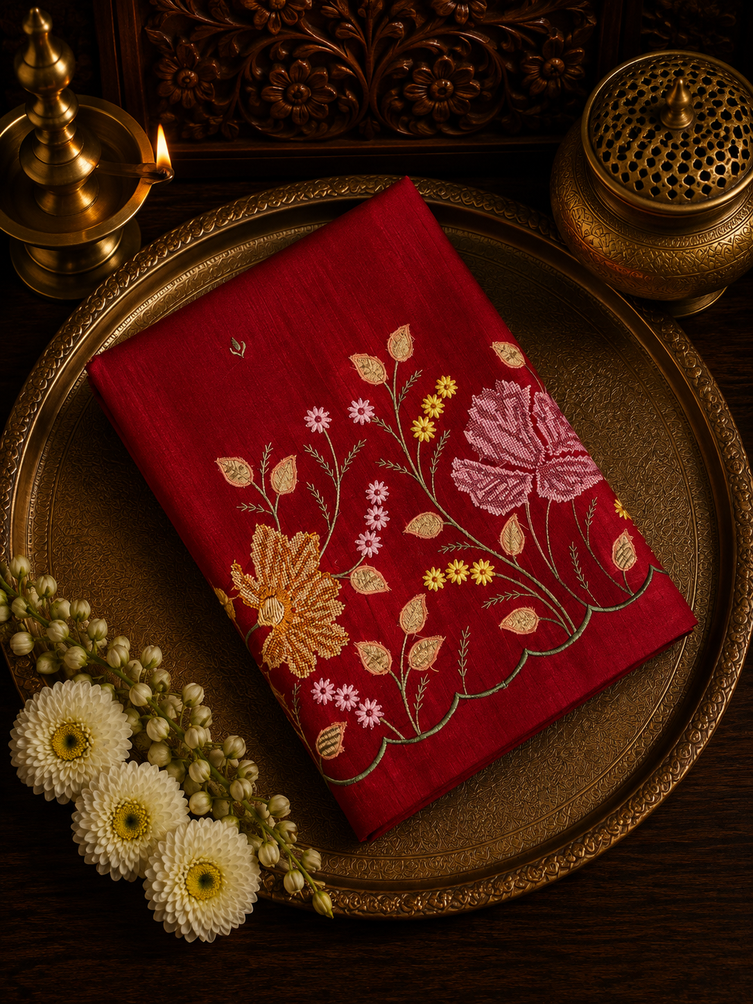 Premium Butter Silk Saree