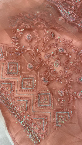 Designer cocktail saree