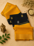 Pure Mix Mysore Crepe Silk Saree