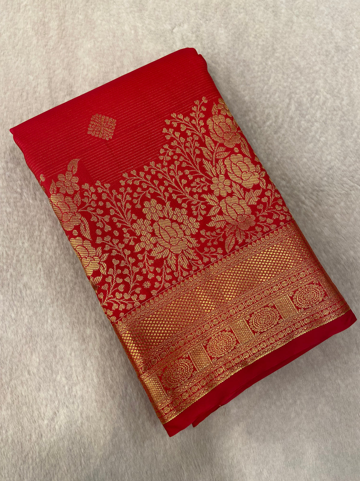 Premium Bridal Semi Kanchipuram Silk Saree