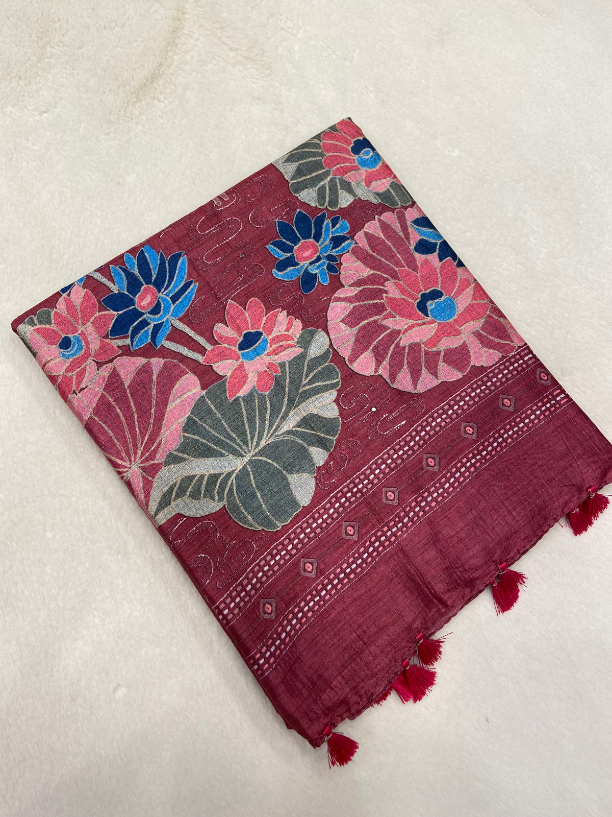 Premium butter silk saree