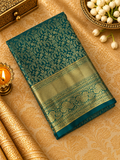 Premium Bridal Semi Kanchipuram Silk Saree -RF1325
