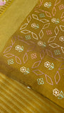 Premium Organza Saree With Embroidery - 901988