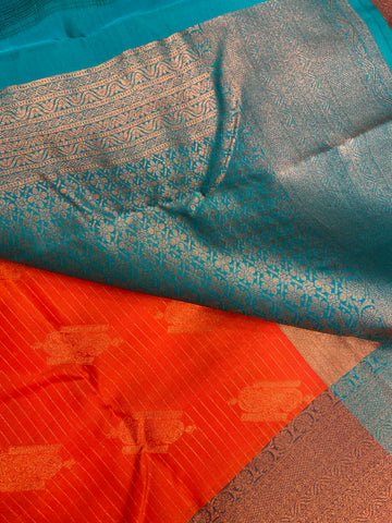 Pure Kanjeevaram Silk Certified Saree