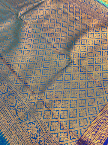 Premium mini Kanchi silk saree