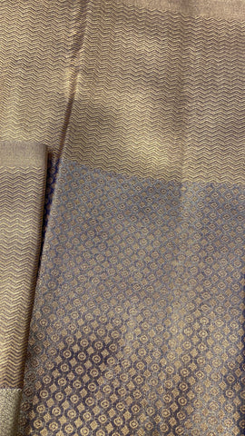 Bridal Semi Tissue Silk Saree