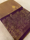 Premium Tissue Bridal Silk Saree - 902333