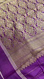 Premium Gajji Silk Saree(dark wine)-902262