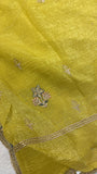 Premium Crush Organza Saree