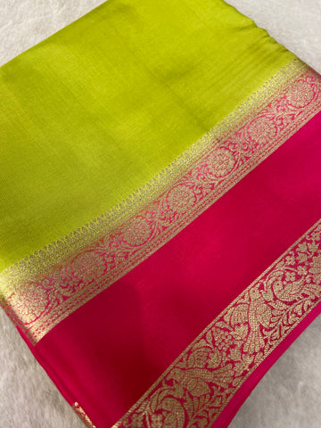 Pure Mix Mysore Silk Saree