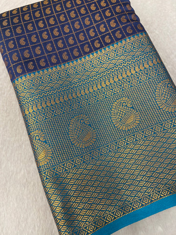 Semi Kanchipuram Silk Saree