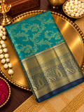 Premium Bridal Semi Kanchipuram Silk Saree - 902915